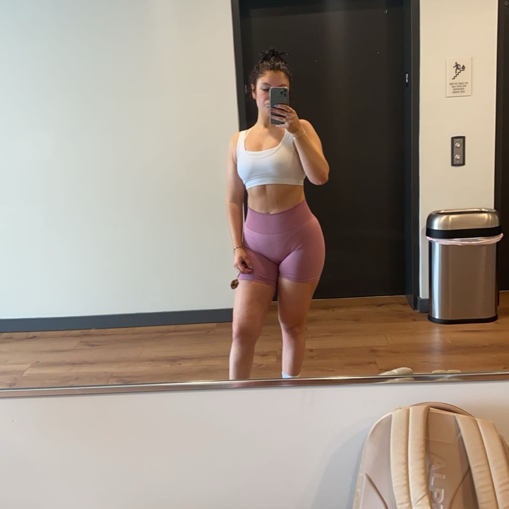 NVGTN Pastel Pink Pro Shorts - Picture 4 of 4